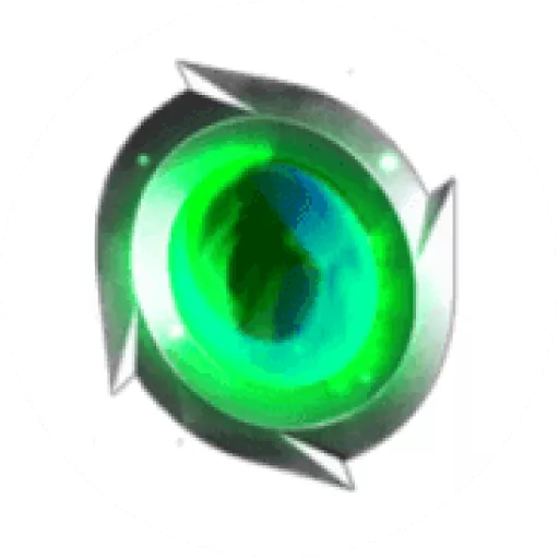 HeroSpin icône de marque spirale verte