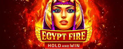 HeroSpin Egypt Fire Hold and Win slot avec reine égyptienne
